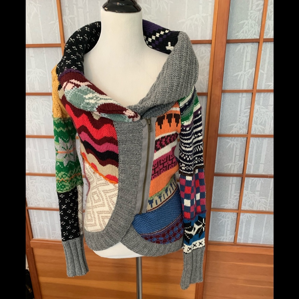 Desigual Rainbow Sweater